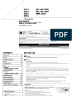 KDCX397 Instructions Manual