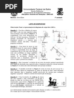 Controle de Vibracoes - Lista de Exercicios