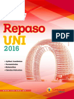 Literatura Repaso UNI 2016