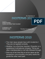 Incoterms 2010 Presentation