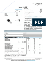 IRF 510 Datasheet