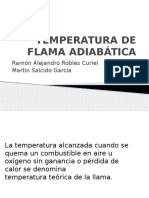 1.7 Temperatura de Flama Adiabática