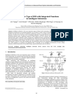 Study On New Type of IED With Integrated Functions