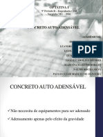 Apresentação Concreto Auto Adensável