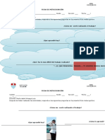 Ficha Metacognitiva Modelo Imprimir