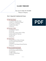 Combinatorial Game Theory