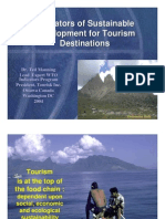 Indicators For Tourism Development