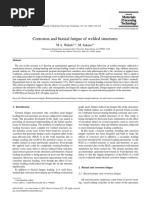 Corrrosion and Biaxil Fatigue of Welded Structures