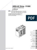 Yaskawa V1000 CIMR VC Manual