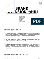 Brand Extension @HUL