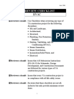 Hvac Checklist