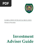 Florida Guide For Investment Advisers