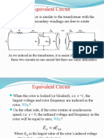 Induction Motors Equivalent Circuit