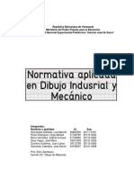 Normativa Aplicada en Dibujo Industrial y Mecánico