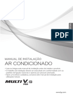 Manual de Instalação Mult V - VRF LG