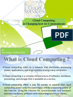 Cloud Computing Is Changing How We Communicate: By-Ravi Ranjan (1NH06CS084)