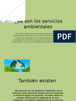 Qué Son Los Servicios Ambientales