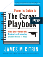 THE CAREER PLAYBOOK Parent's Guide