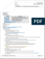 Customer: HVN Type: A330 Rev. Date: Oct 01/11 Manual: AMM Selected Effectivity: ALL 71-00-00-860-817-A - Engine Operation Limits and Guidelines