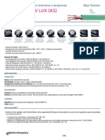 Cable Afumex 1000VLux PDF