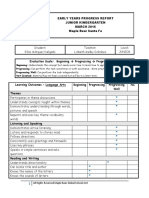 Report Card Eli As Ma Rquez Delgado