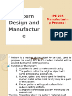 L6-Pattern Design and Manufacture