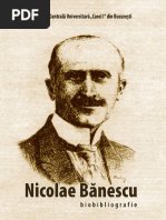 Nicolae Banescu Biobibliografie