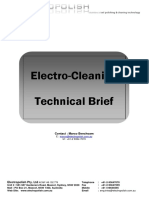 Electrocleaning Technical Brief