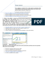 CCNA 2 Chapter 9 v5 0 Exam Answ