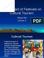 The Impact of Festivals On Cultural Tourism