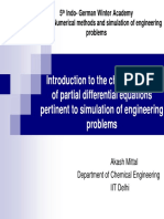 Introduction To The Characteristics of Partial Differential Equations Pertinent To Simulation of Engineering Problems