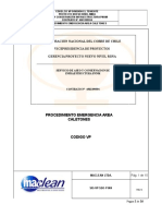 SIG-VP-SSO-P-004 Emergencias Area Caletones Rev 0