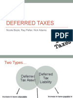 Deferred Taxes Presentation