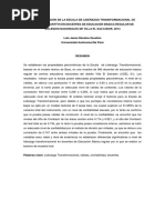 Escala de Liderazgo Transformacional de Rafferty y Griffin PDF