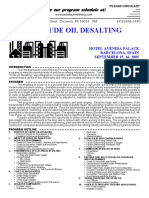 Crude Oil Desalting-Barcelona, Spain 2005