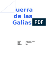 Trabajo Sobre La Guerra de Las Galias