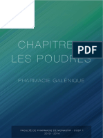 Chapitre 1 Les Poudres