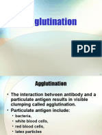 Agglutination and Preceptation (Recovered)