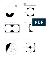 Area of Shaded Region