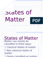 States of Matter - Gas