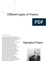 Types of Poetry