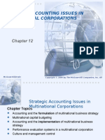 Strategic Accounting Issues in Multinational Corporations: Mcgraw-Hill/Irwin Rights Reserved