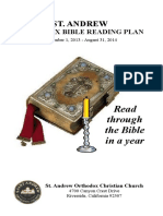 Read Through The Bible in A Year: St. Andrew