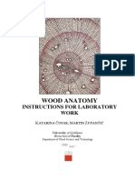 Wood Anatomy: Instructions For Laboratory Work