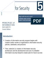Information Security Chapter 2 Planning For Security
