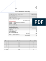 Design of Dynamic Compaction: 200 Limit Pressure P