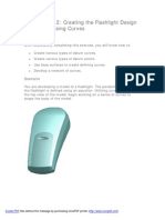 Lab Exercise 2: Creating The Flashlight Design Framework Using Curves