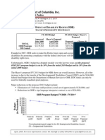 ODR Proposed FY 11 Funding Facts May 10