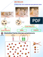 Disoluciones Reales Electrolitos Parte I