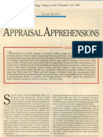 Appraisal Apprehensions: 000 Synopsis